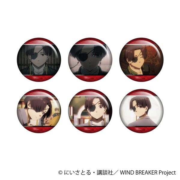 【4月予約】WIND BREAKER 蘇枋がいっぱいホロキャラバッジコレクション 6個入BOX キャラグッズ 4550621527579