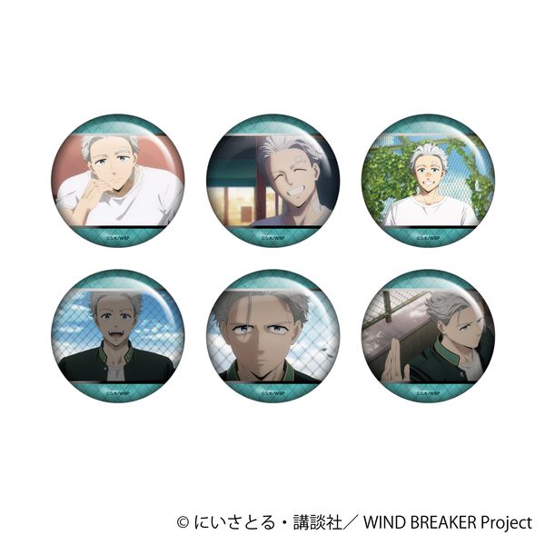 【4月予約】WIND BREAKER 梅宮がいっぱいホロキャラバッジコレクション 6個入BOX キャラグッズ 4550621527593