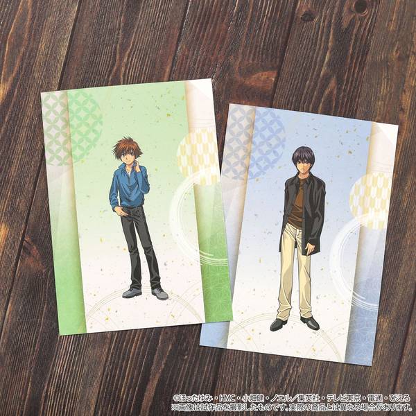 【5月予約】ヒカルの碁 和紙風クリアファイルセット／Revival 和谷義高&伊角慎一郎 キャラグッズ 4550621530111