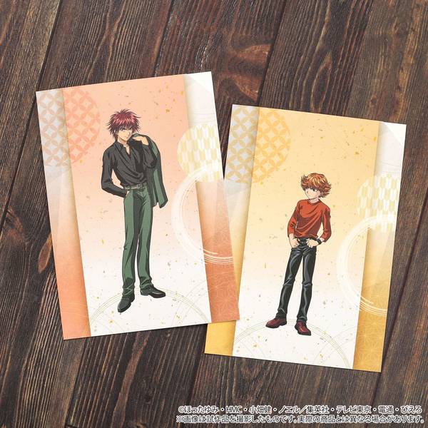 【5月予約】ヒカルの碁 和紙風クリアファイルセット／Revival 加賀鉄男&三谷祐輝 キャラグッズ 4550621530128