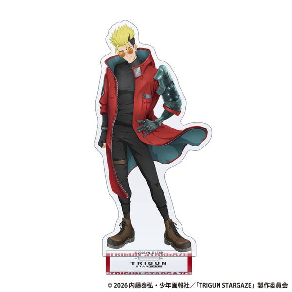 【2月予約】TRIGUN STARGAZE アクリルスタンド／ヴァッシュ・ザ・スタンピード A キャラグッズ 4550621533082
