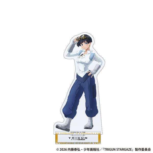 【2月予約】TRIGUN STARGAZE アクリルスタンド／メリル・ストライフ キャラグッズ 4550621533099