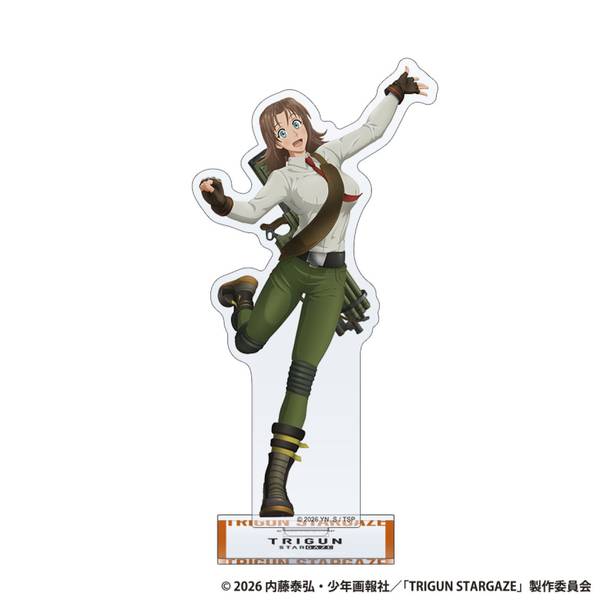 【2月予約】TRIGUN STARGAZE アクリルスタンド／ミリィ・トンプソン キャラグッズ 4550621533112