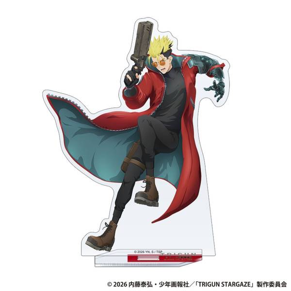 【2月予約】TRIGUN STARGAZE アクリルスタンド／ヴァッシュ・ザ・スタンピード B キャラグッズ 4550621533129