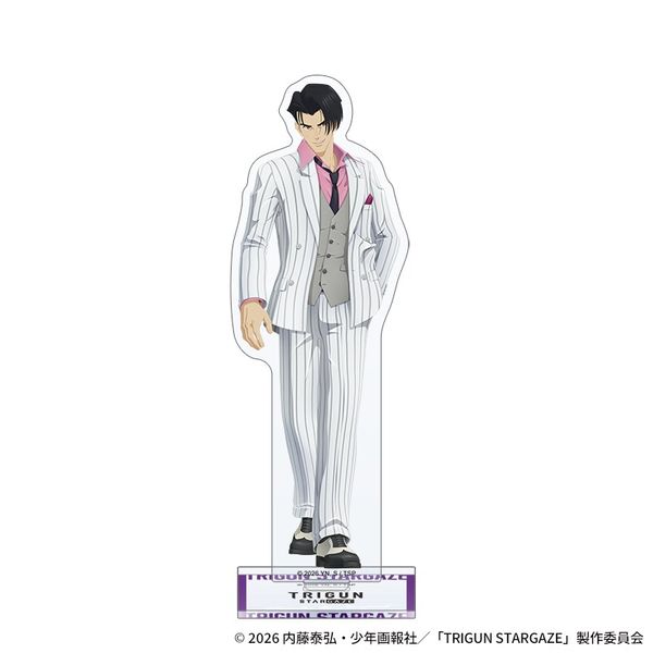 【4月予約】TRIGUN STARGAZE アクリルスタンド／ミッドバレイ・ザ・ホーンフリーク キャラグッズ 4550621533143