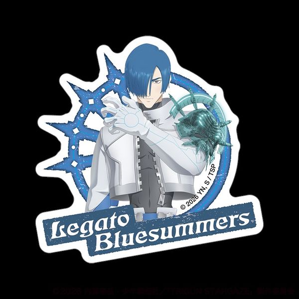 【4月予約】TRIGUN STARGAZE ステッカー／レガート・ブルーサマーズ キャラグッズ 4550621533396