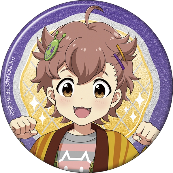 アイドルマスター SideM グリッター缶バッジ／猫柳キリオ リメンバーショット