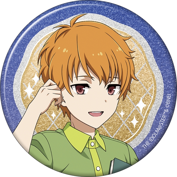 アイドルマスター SideM グリッター缶バッジ／九十九一希 リメンバーショット