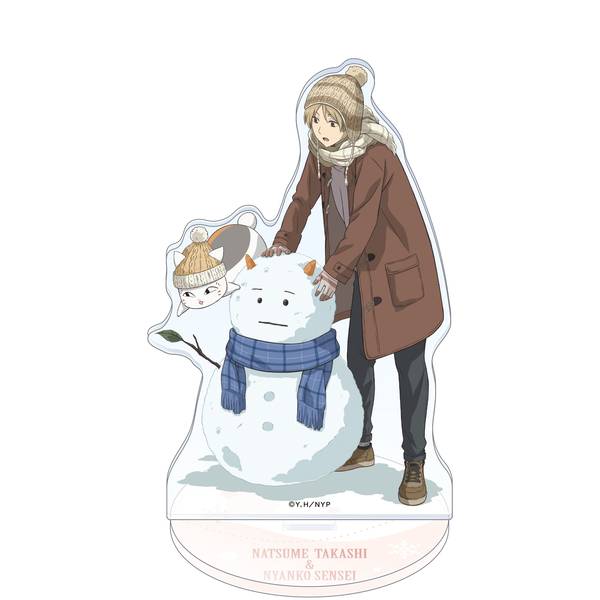 【2月予約】夏目友人帳 アクリルスタンド／夏目貴志&ニャンコ先生 あったかコーデVer. キャラグッズ 4550621537103