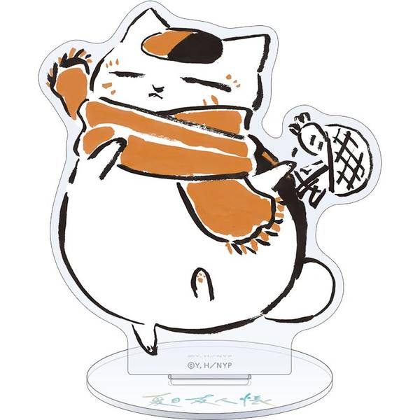【2月予約】夏目友人帳 ニャンコ先生アクリルスタンド／買い物 キャラグッズ 4550621537240