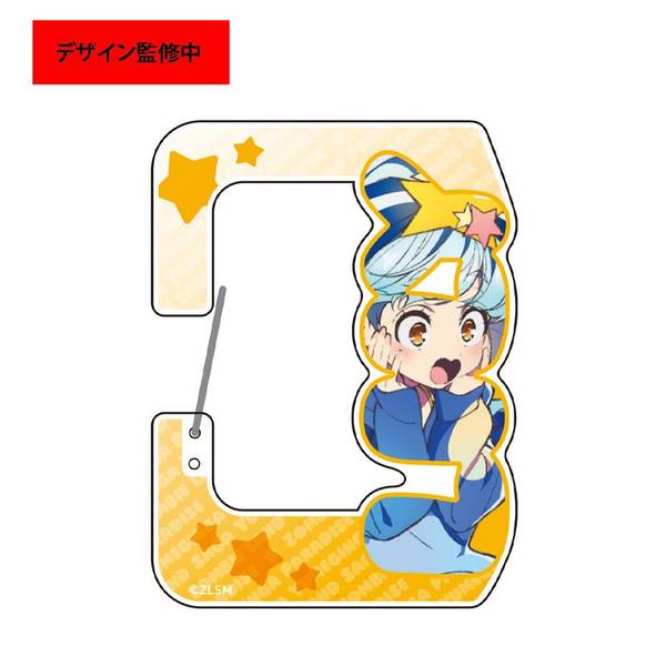 【4月予約】劇場版『ゾンビランドサガ ゆめぎんがパラダイス』 アクリルカラビナ／星川 リリィ キービジュアル キャラグッズ 4550621541728