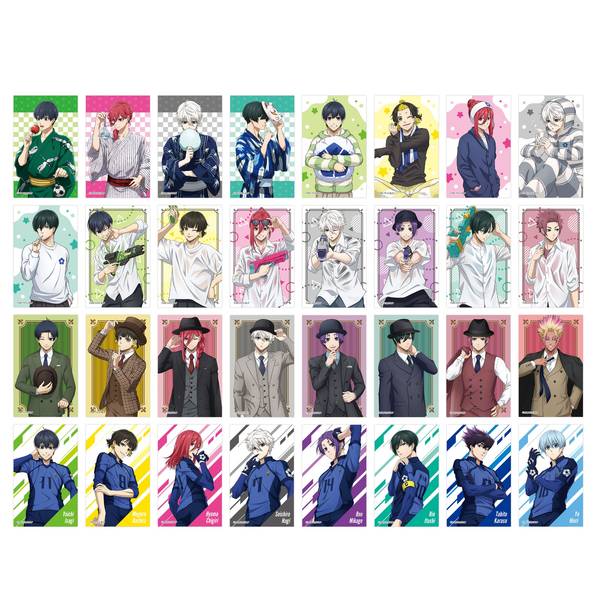 【3月予約】ブルーロック メモリアルクリアカードコレクション 16個入BOX キャラグッズ 4550621546389