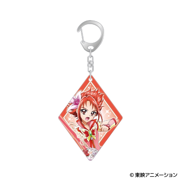 Yes！プリキュア5GoGo！ アクリルキーホルダー／キュアルージュ