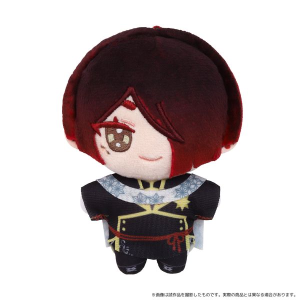 【7月予約】悪魔執事と黒い猫 ぬいパル(ぬいぐるみマスコット)／ユーハン キャラグッズ 4550621551741