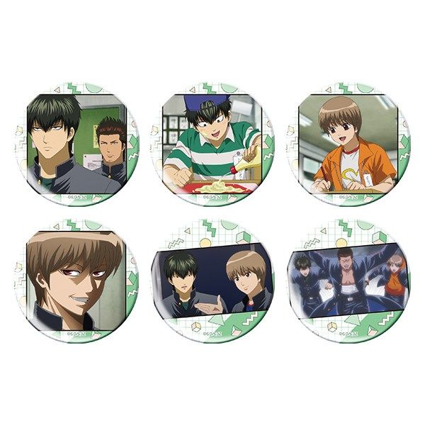 【4月予約】3年Z組銀八先生 推しキャラバッジコレクション／C 6個入BOX キャラグッズ 4550621553929