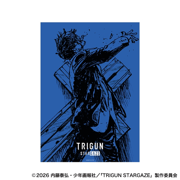 TRIGUN STARGAZE クリアポスター／ニコラスビジュアル