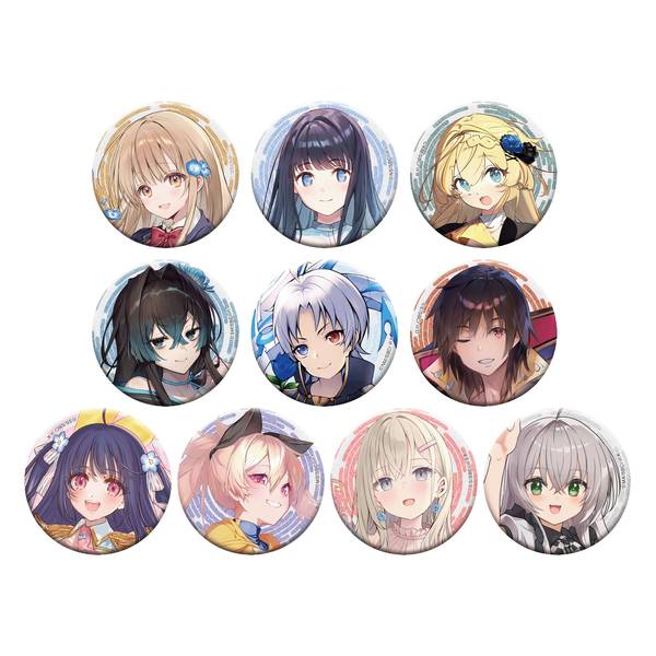【4月予約】GA文庫 グリッターキャラバッジコレクション 10個入BOX キャラグッズ 4550621558078