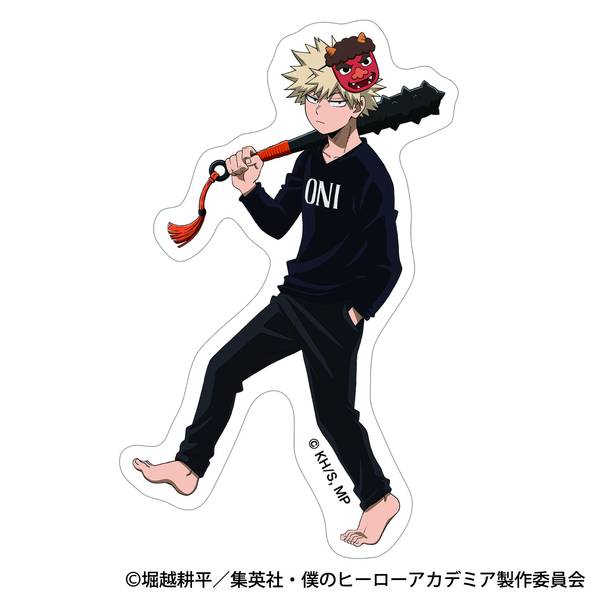 【2月予約】僕のヒーローアカデミア ステッカー／爆豪 勝己 撒け！豆まき キャラグッズ 4550621558610