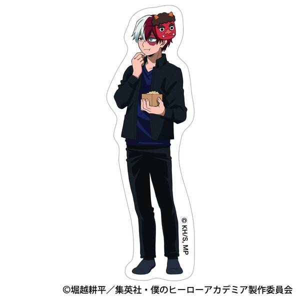 【2月予約】僕のヒーローアカデミア ステッカー／轟 焦凍 撒け！豆まき キャラグッズ 4550621558627