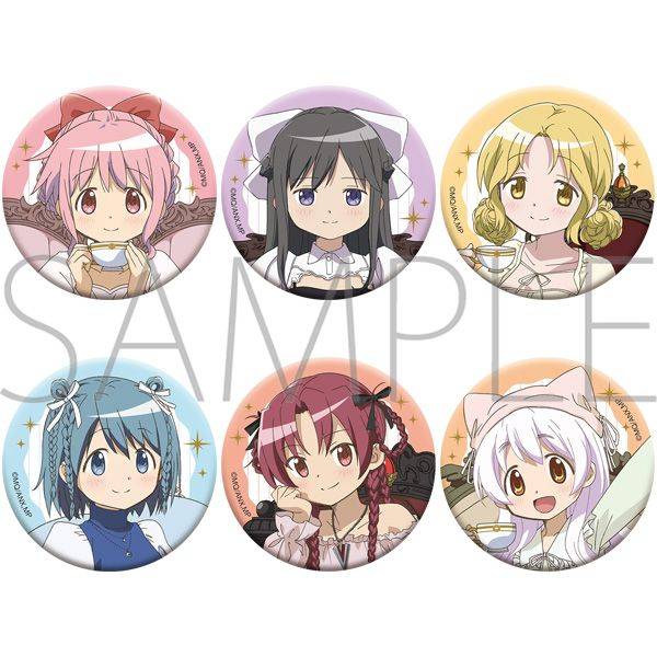 【3月予約】魔法少女まどか☆マギカ ホロキャラバッジコレクション 6個入BOX キャラグッズ 4550621560316