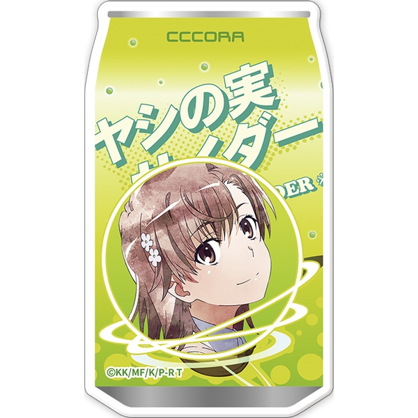とある科学の超電磁砲 缶型マグネット／御坂美琴
