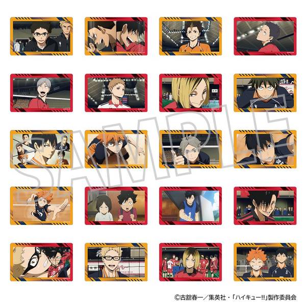 【2月予約】ハイキュー!! メモリアルクリアカードコレクション 10個入BOX キャラグッズ 4550621565298