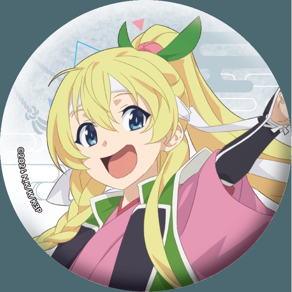 この素晴らしい世界に祝福を！ グリッター缶バッジ／アイリス