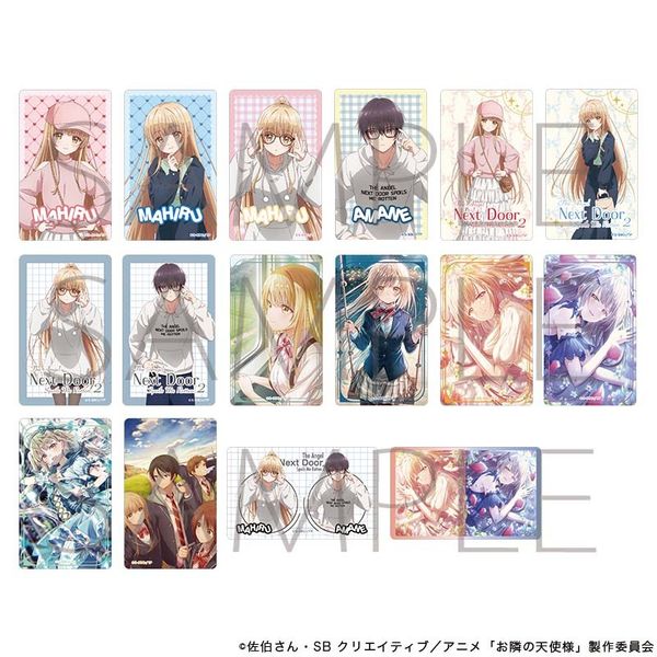 【4月予約】お隣の天使様にいつの間にか駄目人間にされていた件 2 メモリアルクリアカードコレクション 8個入BOX キャラグッズ 4550621577611