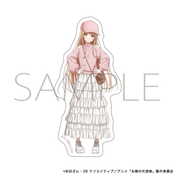【4月予約】お隣の天使様にいつの間にか駄目人間にされていた件 2 ダイカットステッカー／椎名 真昼 カジュアル キャラグッズ 4550621577628