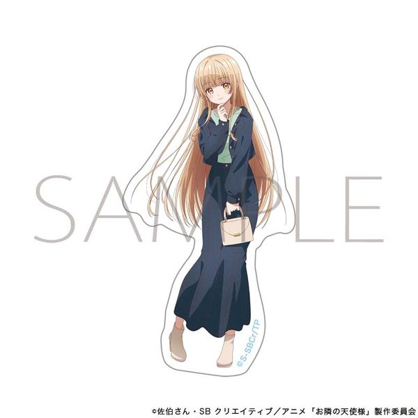 【4月予約】お隣の天使様にいつの間にか駄目人間にされていた件 2 ダイカットステッカー／椎名 真昼 デニム キャラグッズ 4550621577635