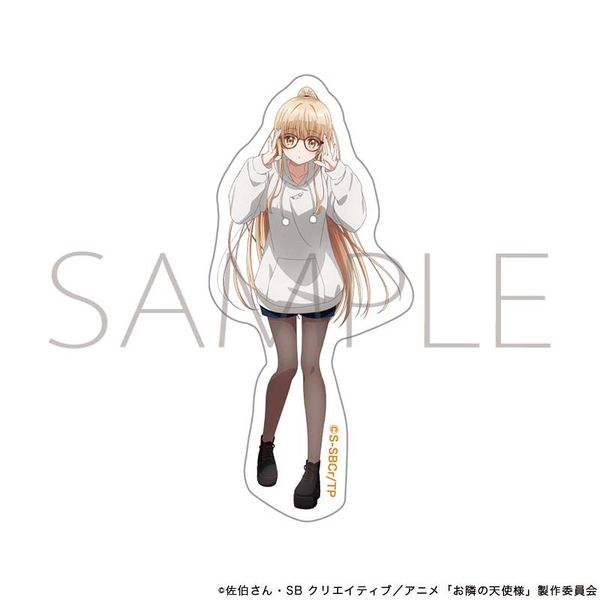 【4月予約】お隣の天使様にいつの間にか駄目人間にされていた件 2 ダイカットステッカー／椎名 真昼 メガネ キャラグッズ 4550621577642