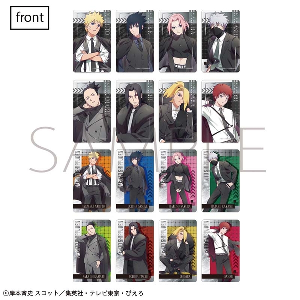 NARUTO-ナルト- 疾風伝 ビジュアルテコレクション／フォーマル 8個入BOX