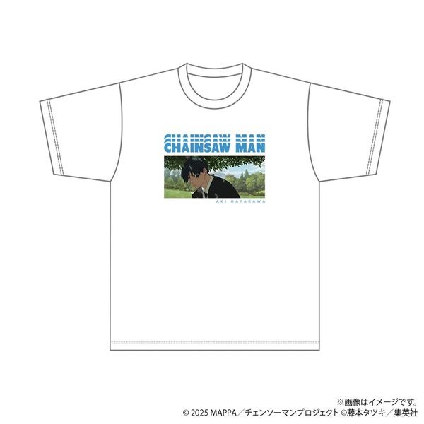 【4月予約】劇場版『チェンソーマン レゼ篇』 Tシャツ／早川アキ キャラグッズ 4550621588297