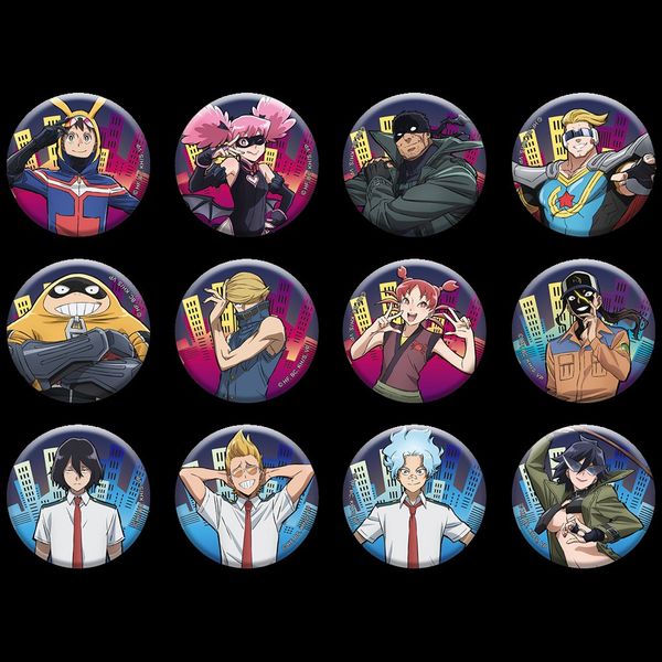 【4月予約】ヴィジランテ -僕のヒーローアカデミア ILLEGALS- 缶バッジコレクション[全12種] 第1弾 12個入BOX キャラグッズ 4550621589485