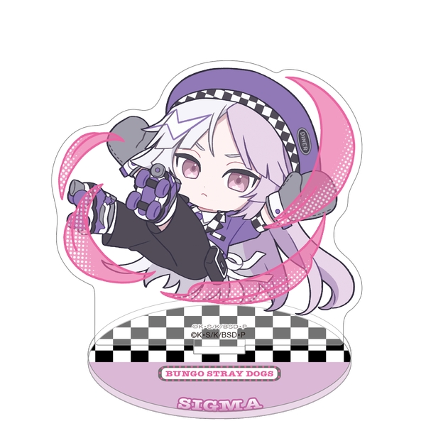 文豪ストレイドッグス ミニアクリルスタンド／シグマ ぱすてるぽっぷ