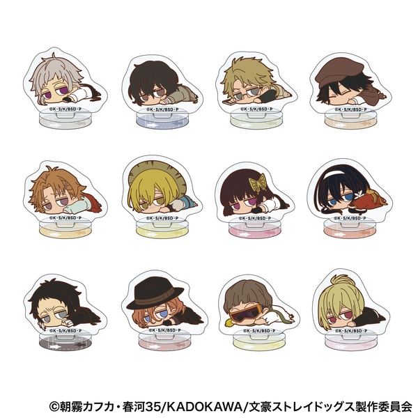 文豪ストレイドッグス ちゅあスタ ミニチュアアクリルスタンドコレクション／だる～ん 12個入BOX