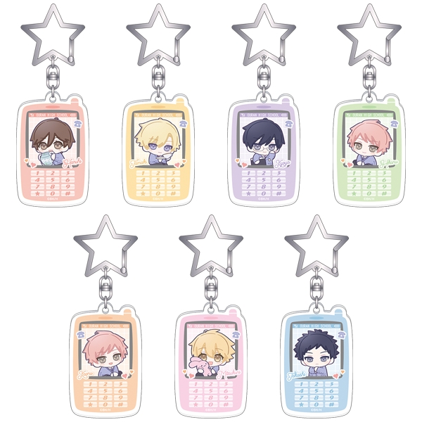 桜蘭高校ホスト部 アクリルキーホルダーコレクション／ぬいパル すきっぷ 7個入BOX