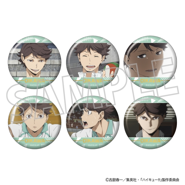 ハイキュー!! 及川まみれのキャラバッジコレクション 6個入BOX