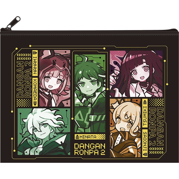 スーパーダンガンロンパ2 さよなら絶望学園 フラットポーチ／スーパーダンガンロンパ2