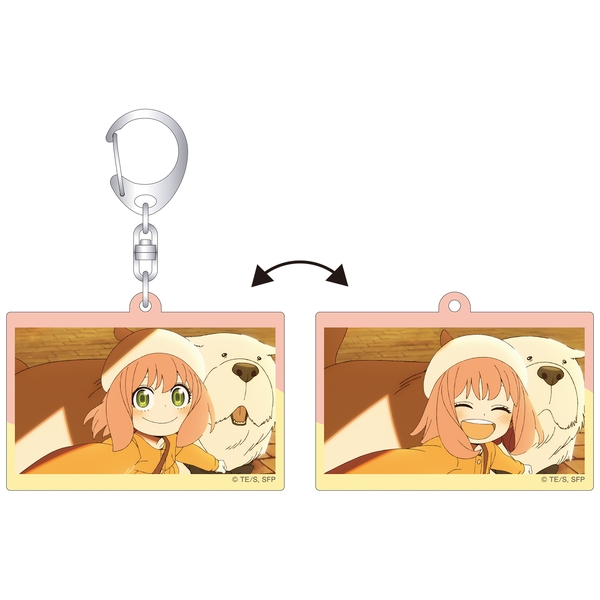SPY×FAMILY レンチキュラーキーホルダー Season3 ED ver. アーニャ&ボンド