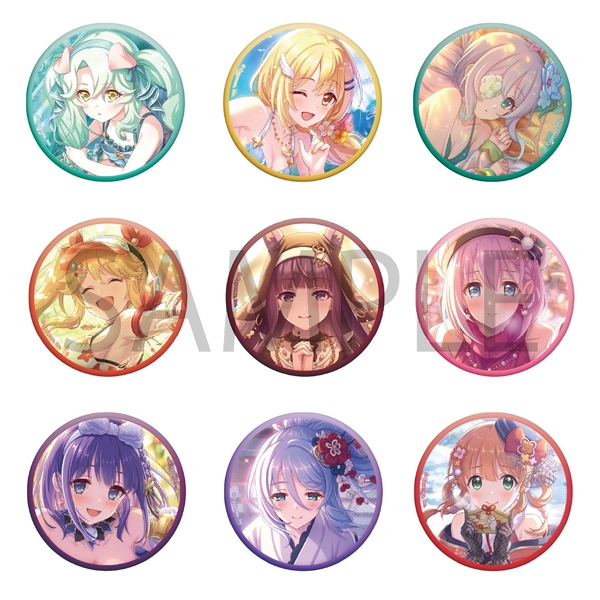 プリンセスコネクト！Re:Dive キャラバッジコレクション／D 9個入BOX