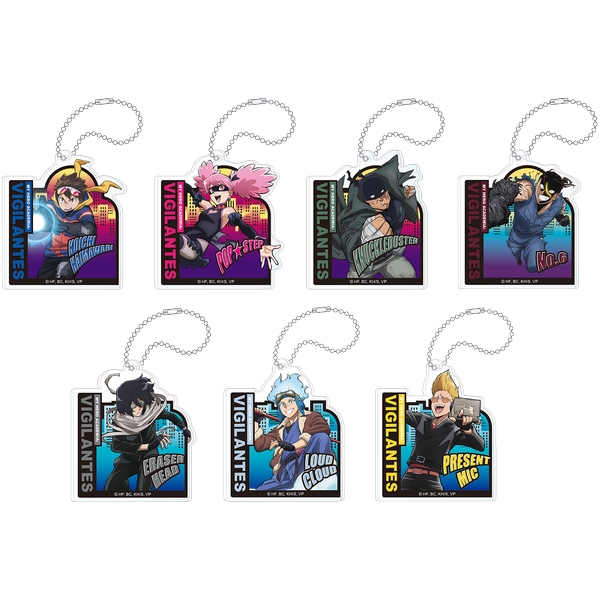 ヴィジランテ -僕のヒーローアカデミア ILLEGALS- アクリルキーホルダーコレクション[全7種] 第2弾 7個入BOX