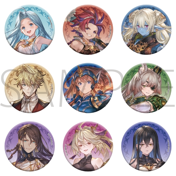 グランブルーファンタジー キャラバッジコレクション 9個入BOX