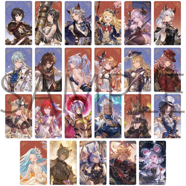 グランブルーファンタジー メモリアルクリアシートコレクション／Vol.1 全23種 12個入BOX