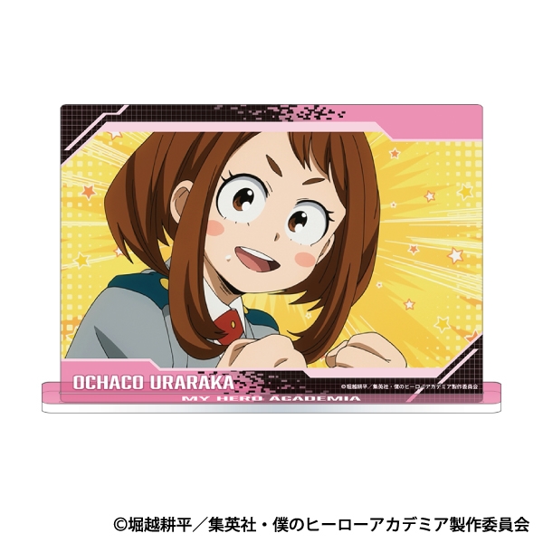 僕のヒーローアカデミア スタンド付きアクリルパネル／麗日 お茶子 vol.1