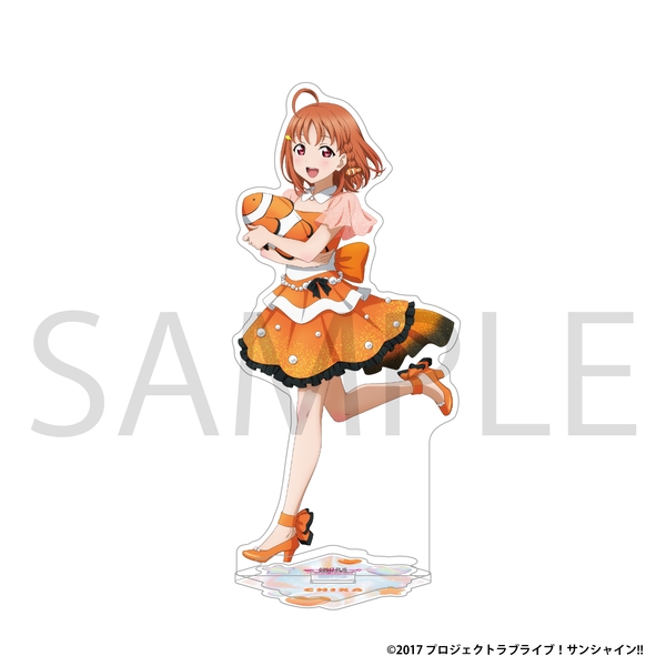 ラブライブ！サンシャイン!! アクリルスタンド／高海 千歌 ぷかぷかAqoursフェア ver.