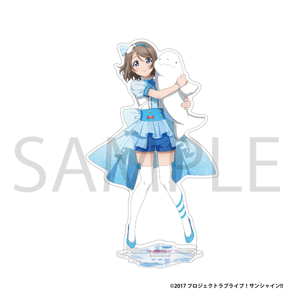 ラブライブ！サンシャイン!! アクリルスタンド／渡辺 曜 ぷかぷかAqoursフェア ver.
