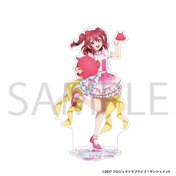ラブライブ！サンシャイン!! アクリルスタンド／黒澤 ルビィ ぷかぷかAqoursフェア ver.