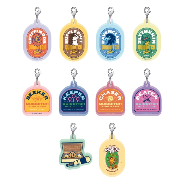 ハリーポッター アクリルチャームコレクション(全10種)／クィディッチ 10個入BOX
