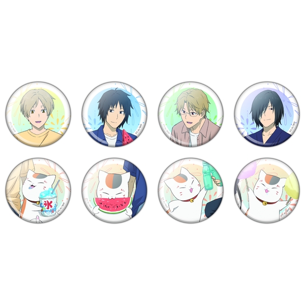 夏目友人帳 キャラバッジコレクション／サマーVer. 8個入BOX